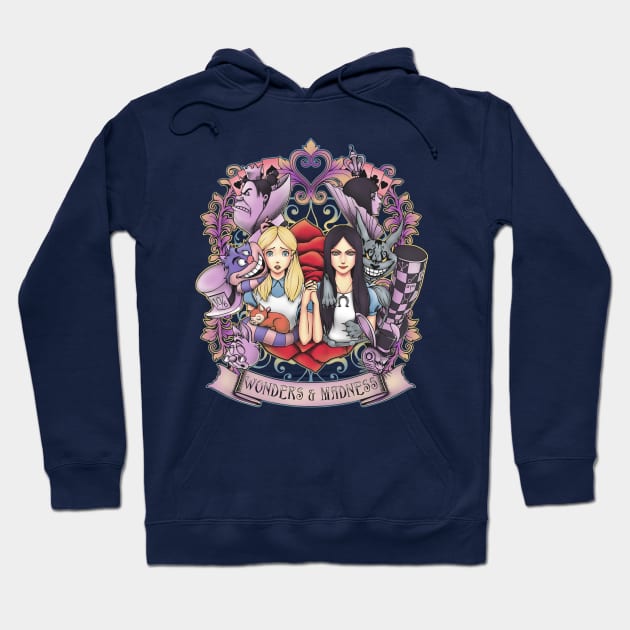 Wonders & Madness Hoodie by JAZZCOLA